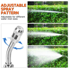 WUDIALIEN windproof nozzle reduces drift for precise spraying on windy days