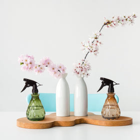 Adjustable nozzle offers two spray modes for misting delicate plants and targeted cleaning.