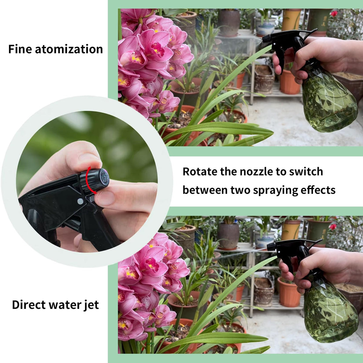 Wugongshan ergonomic spray head for comfortable daily use