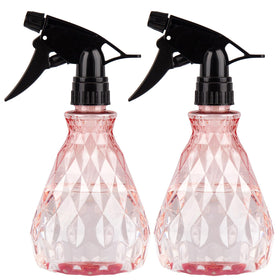 Wugongshan spray bottle 500ml pink two-pack for versatile cleaning and watering tasks.