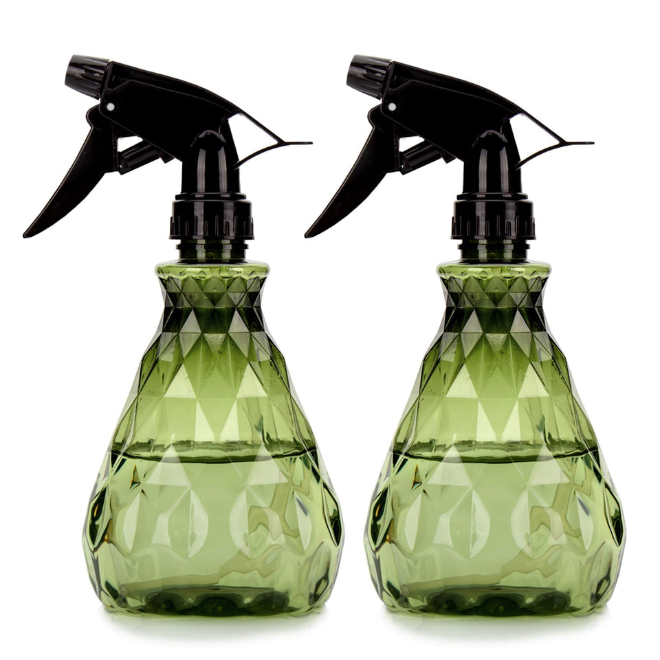 Wugongshan spray bottle pair in green for versatile 500 ml use