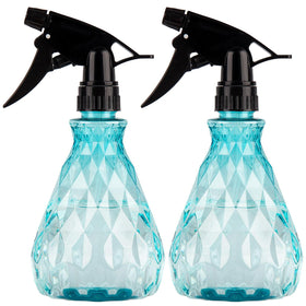 Wugongshan two-pack blue spray bottles, 500ml each, for versatile home use.