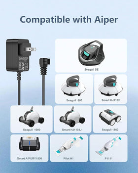 WUKUR Seagull charger connector detail highlights reliable plug compatibility.