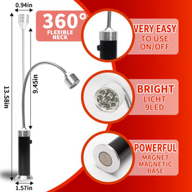 Wulakeo grill light emits ultra-bright LED light across the grill surface.