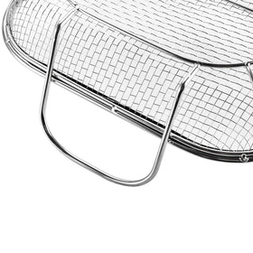 WUWEOT grill basket easy-clean design simplifies post-bbq cleanup