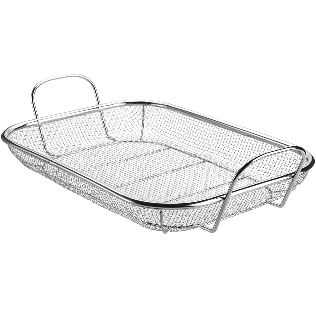 WUWEOT grill basket overview: sturdy stainless frame for versatile grilling