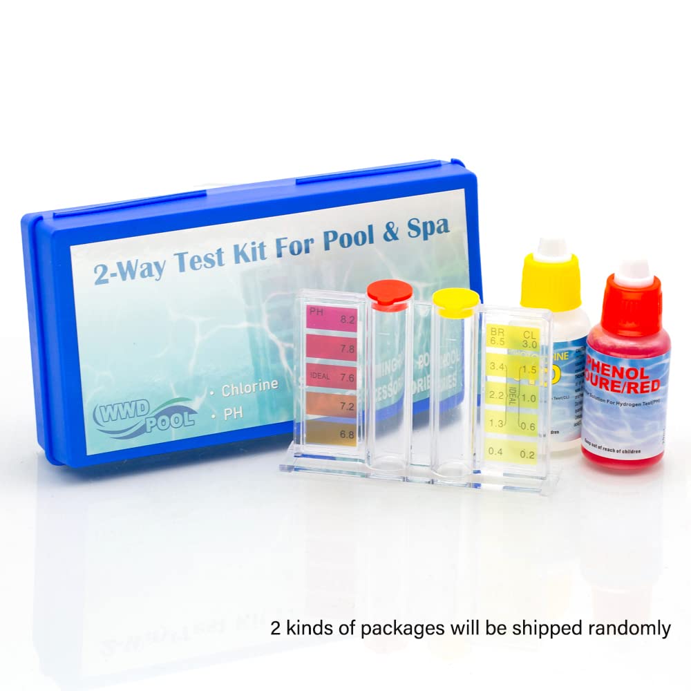 WWD POOL clear-view testing unit displays precise levels at a glance