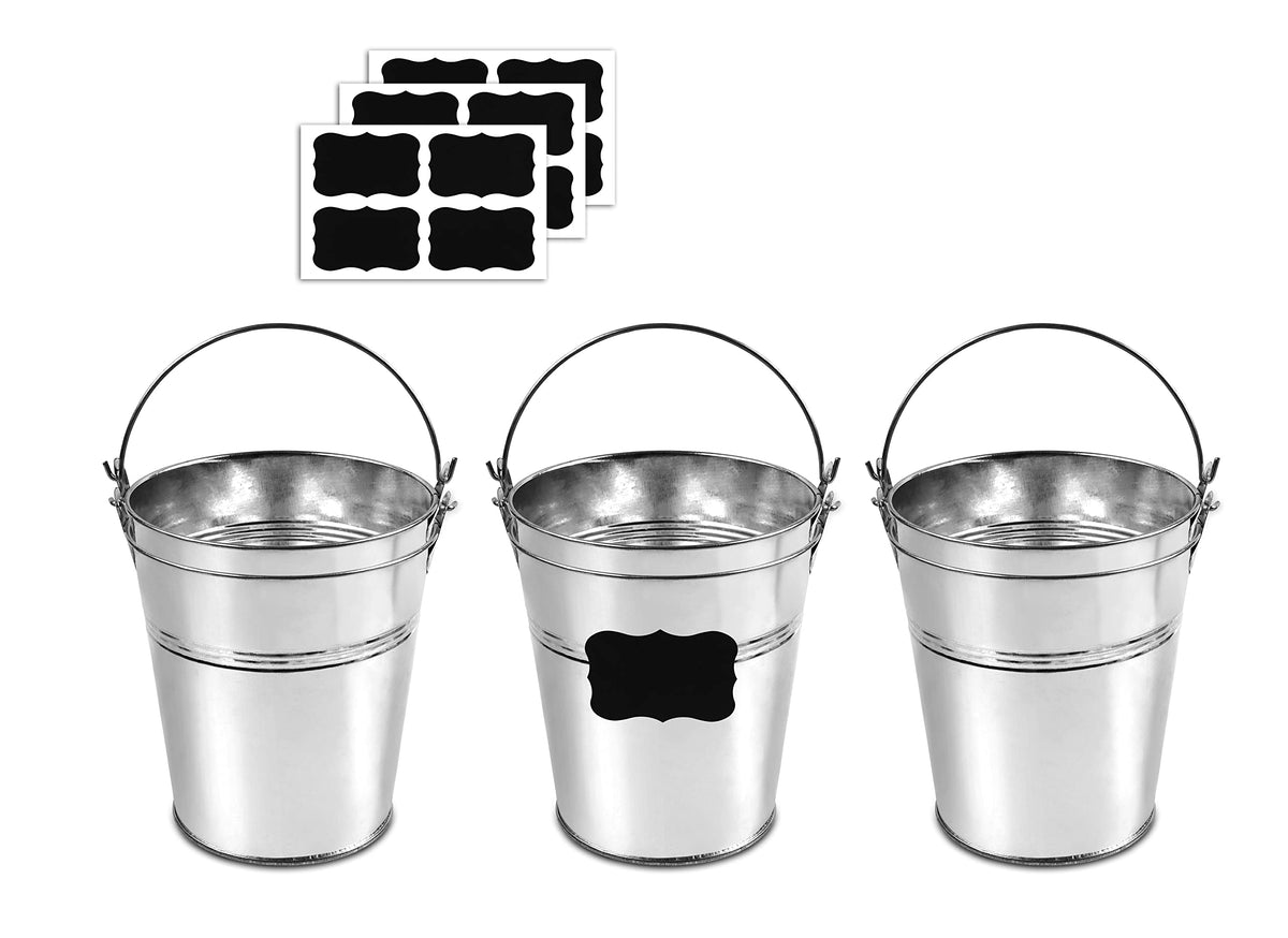 WwongxianB wedding table decor ideas using chalkboard buckets