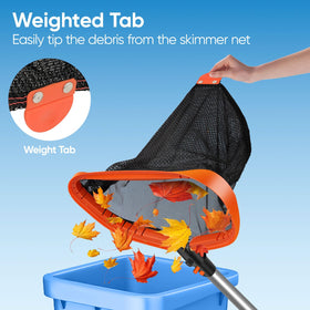 WXFANA double-layer mesh provides deeper filtration for finer debris.