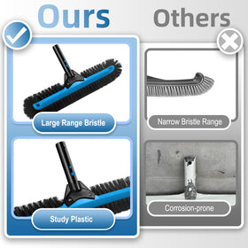 WXFANA heavy-duty construction ensures long-lasting pool maintenance tool.
