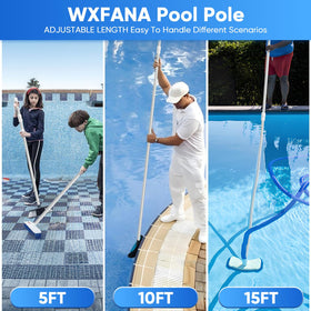 WXFANA drainage holes prevent siphon effect when submerged.