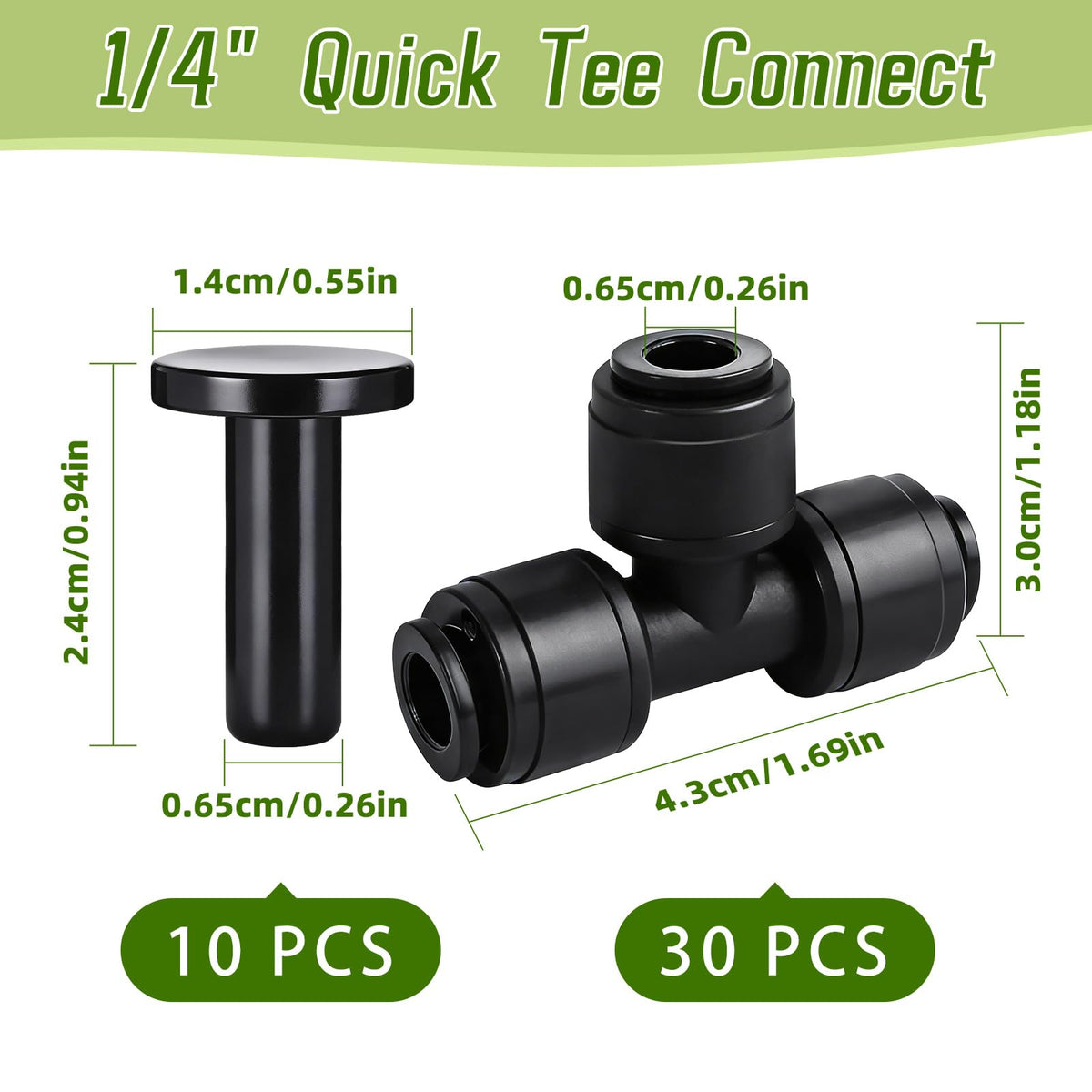 WXNTLDOH end plugs for quick-connect system, seal lines confidently.
