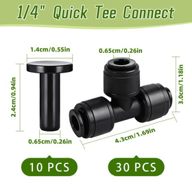 WXNTLDOH end plugs for quick-connect system, seal lines confidently.