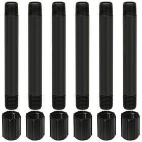 WXNTLDOH sprinkler riser 6in extension improves watering reach for taller plants.