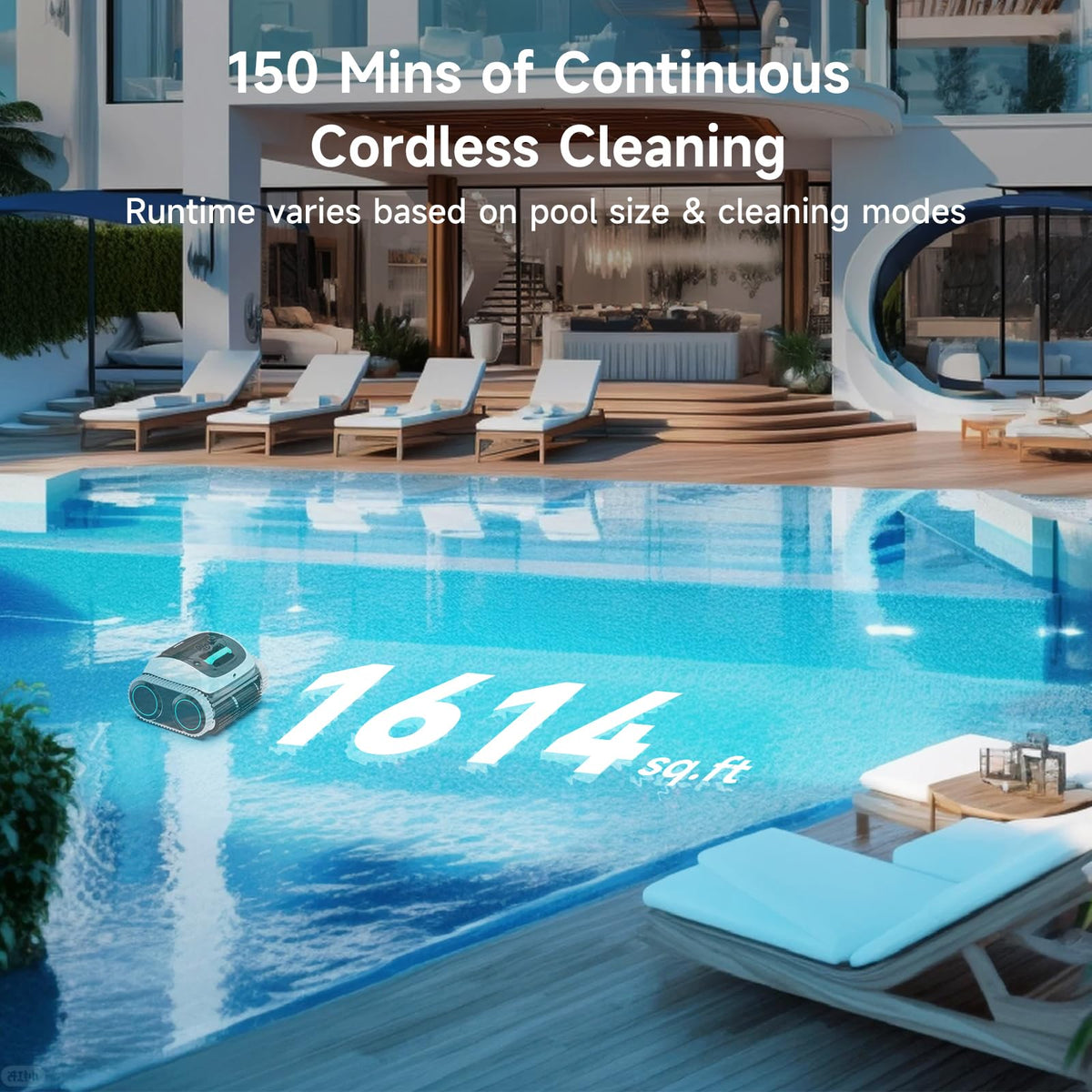 WYBOT C1 recharge dock shows easy readiness for extended runtimes