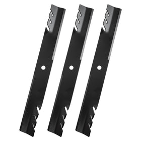 Wyevee 103-6338 blade set for Exmark 60 inch deck delivers a clean mulching cut