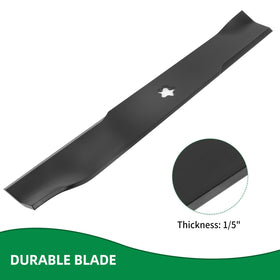 Wyevee blade compatibility graphic with Husqvarna and Craftsman 52-inch decks.