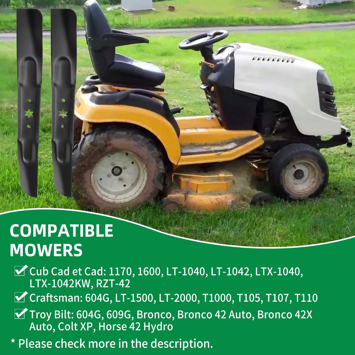 Wyevee blade edge geometry promotes even grass distribution and precise cuts.