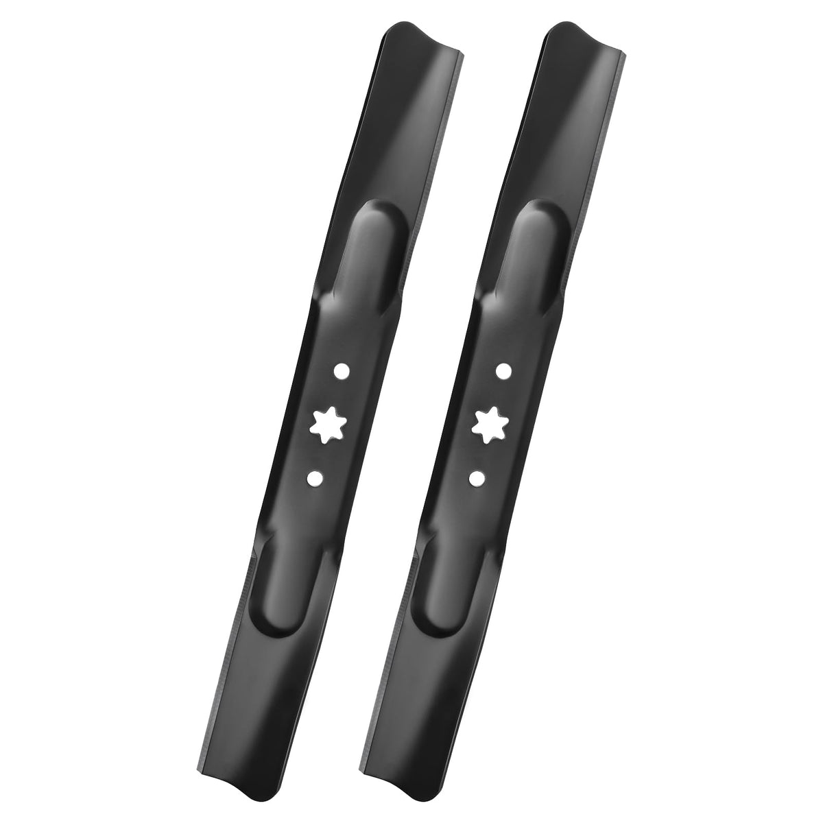 Wyevee high-lift blade for 42-inch decks enhances lift for a cleaner cut.