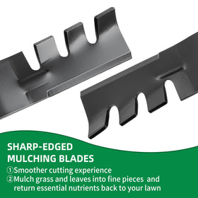 Wyevee blade on TimeCutter Z5000, showing mounting area for easy install.
