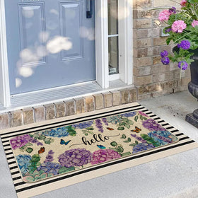 Wylumen anti-slip rubber base keeps the mat securely in place.