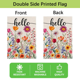 Wyooxoo porch veranda garden flag suitable for outdoor display.