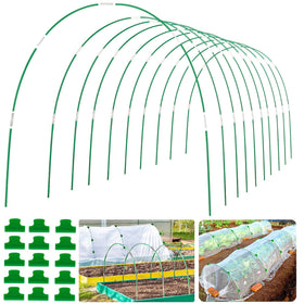 WYRJXYB greenhouse hoops 60pcs assembly for a stable grow tunnel