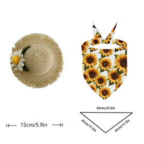 Closeup of WYUA sunflower-themed goose decor highlighting durable materials