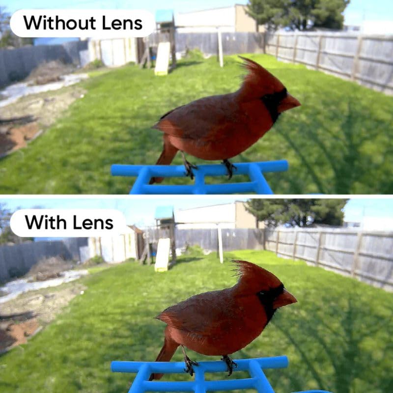 Durable construction stands up to indoor and outdoor use with Wyze lens