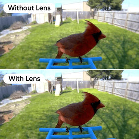 Durable construction stands up to indoor and outdoor use with Wyze lens