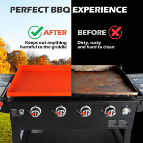 WYZJC food-grade silicone is thick, durable, and safe for cooking surfaces.