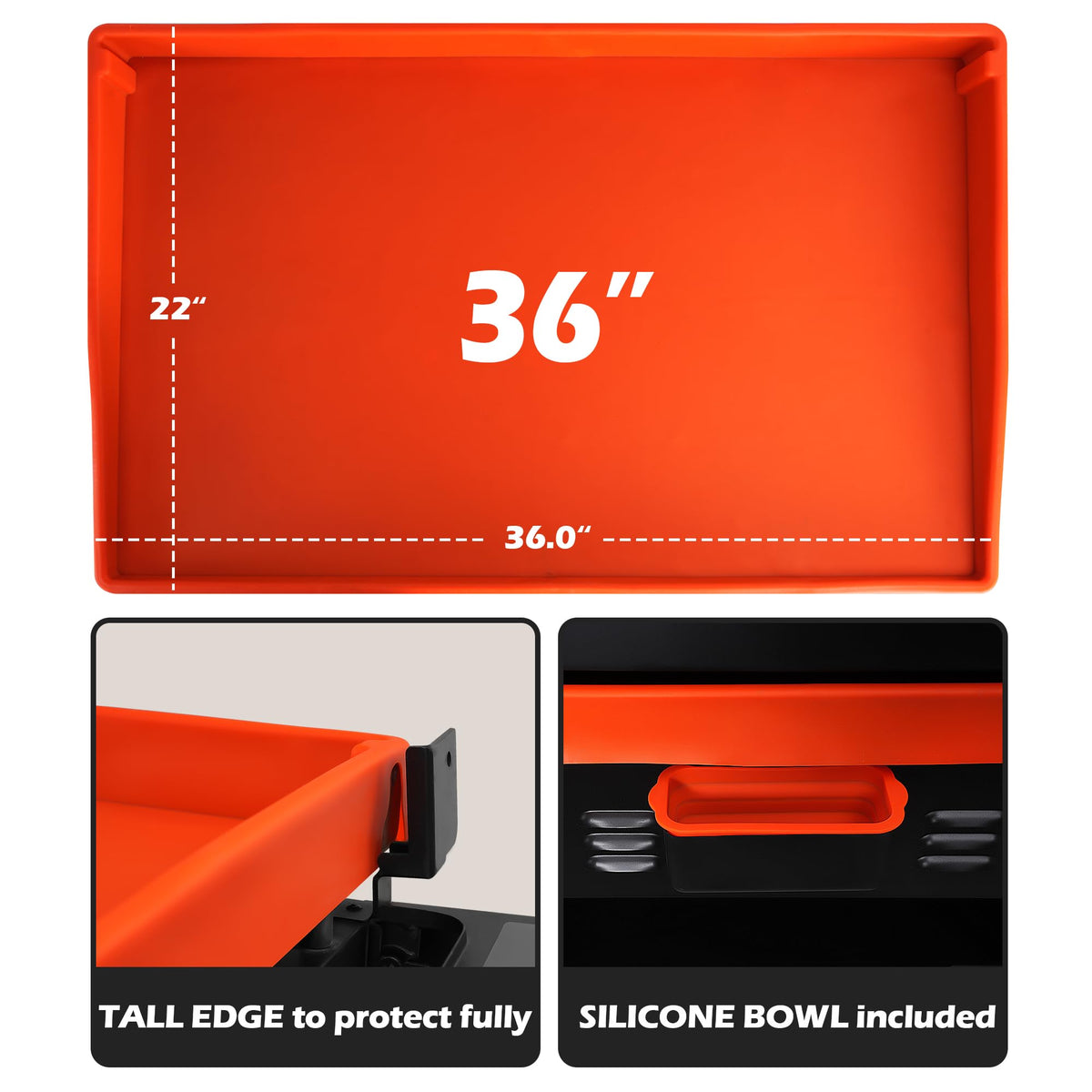 WYZJC reusable, easy-clean mat for repeat grilling sessions.