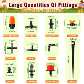 WZFLRUA micro dripper delivers precise moisture to plant roots.