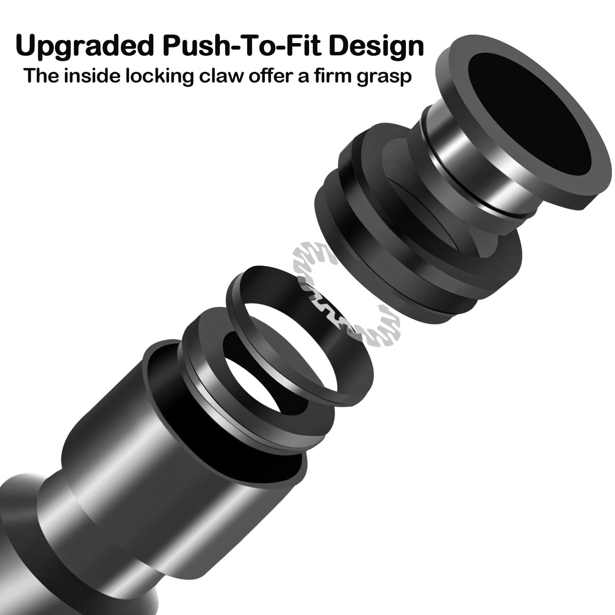 WZFLRUA one-touch pull-out feature simplifies tubing rerouting during maintenance