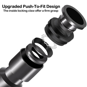 WZFLRUA one-touch pull-out feature simplifies tubing rerouting during maintenance