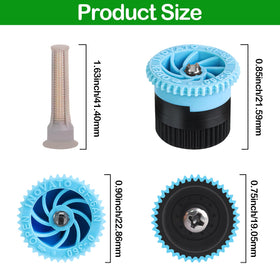 WZFLRUA 10-pack sprinkler heads offers affordable replacements for thriving lawns.
