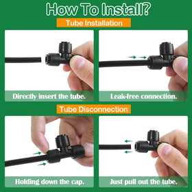 WZFLRUA sturdy plastic fittings designed for outdoor durability