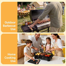 WZGUSXN compact, durable mat stores neatly after cooking.