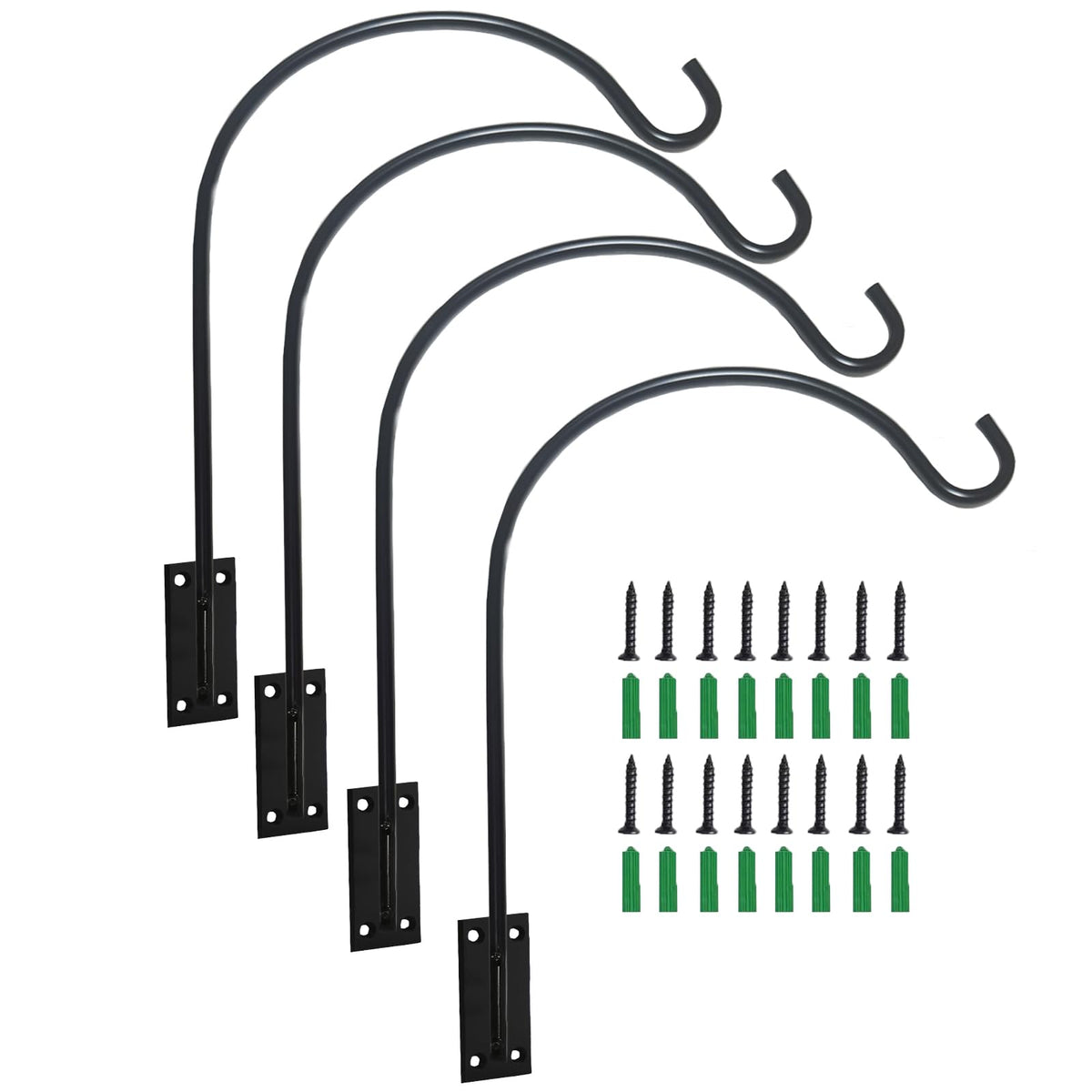 WZMYO deck hook for rails keeps bird feeders secure on porches