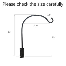 WZMYO four pack deck rail hooks keeps hanging decor organized