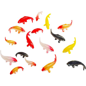 X Hot Popcorn large koi fish figurine for lifelike mini scenes.