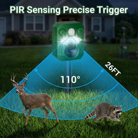 X-octenol Deer Repellent Device side view highlighting compact weatherproof design
