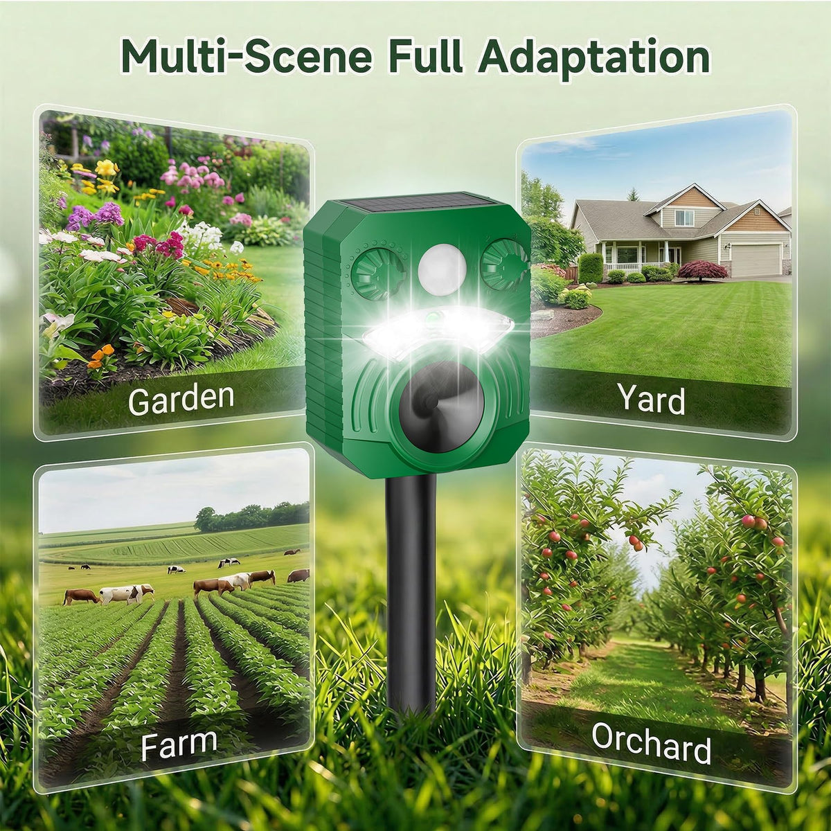 X-octenol Deer Repellent Device USB charging for uninterrupted outdoor use