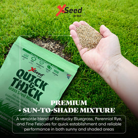 X-Seed ready for high-traffic lawns after establishment