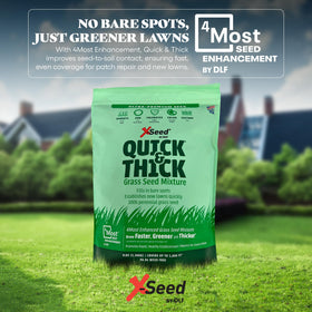 X-Seed Moisture Boost technology promotes quicker germination and growth