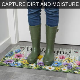 XADP Welcome Mat easy-clean surface for quick maintenance after busy days