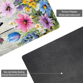 XADP Welcome Mat moisture and dirt scraping at the threshold