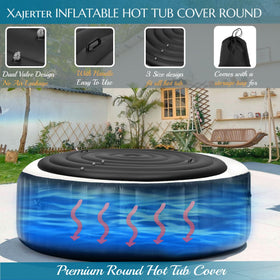Xajerter double-layer nozzles seal air for quick inflation.
