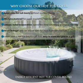 Xajerter thermal insulated cover close-up highlighting thick insulation for energy efficiency