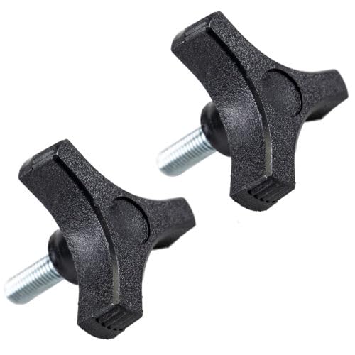 Xamily mower deck wing nut knob 3/8-16 enables quick, tool-free deck changes.